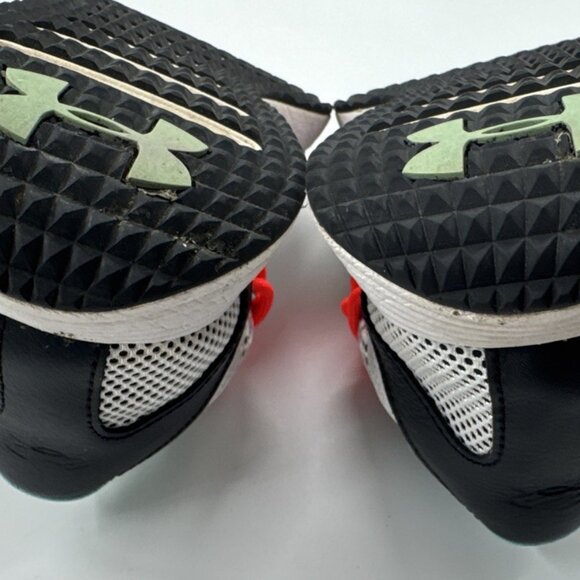 Under Armour Shoes Womens 9 Breathe Lace up White Running Sneakers 3019973-100 - Picture 8 of 8